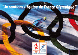 SKI Albertville 1992 JO D'hiver équipe De France  59 (scan Recto Verso)KEVREN0765 - Juegos Olímpicos