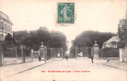 78 SAINT GERMAIN EN LAYE La Grille Gambetta 30 (scan Recto Verso)KEVREN0770 - St. Germain En Laye (castle)