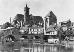 MORET SUR LOING La Maison Sauvé Porte De Bourgogne Et L'église 1 (scan Recto Verso)KEVREN0769 - Moret Sur Loing