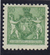 Liechtenstein 1921, Cat. Zumstein 50B ** Dentelés 9-1/2. Série Courante. - Unused Stamps