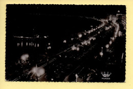 06. NICE – La Promenade Des Anglais / La Nuit / CPSM (voir Scan Recto/verso) - Niza La Noche