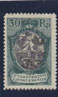 Liechtenstein 1921, Cat. Zumstein 55 . Série Courante. - Unused Stamps