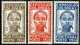 Portugal, 1934, # 561/3, MH - Ongebruikt