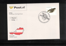 Austria 2007 River Crab FDC - Schalentiere