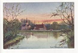 Near Pangbourne Bridge - Old Berkshire Artistic Postcard - Sonstige & Ohne Zuordnung