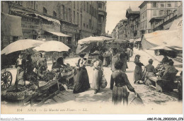 AMCP1-0039-06 - NICE - Le Marche Aux Fleurs - Markets, Festivals