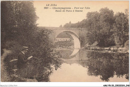 AMCP8-0714-39 - CHAMPAGNOLE - Pont Sur L'AIN - Route De Paris A Geneve - Champagnole