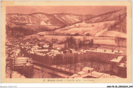 AMCP8-0713-39 - MOREZ - Sous La Neige - Le Centre - Morez