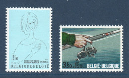 Belgique België, **, Yv 1546, 1547, Mi 1605, 1606, SG 2166, 2167, - Unused Stamps