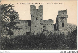 AMVP3-0244-49 - LA FONTAINE-GUERIN - Ruines De La Tour Du Pin - Otros & Sin Clasificación