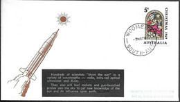 Australia Space Cover 1970. Astronomy Rocket Launch. Woomera - Ozeanien