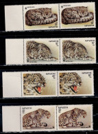 KIRGISTAN 1994 WWF CATS SET OF PAIR MI No 22-5 MNH VF!! - Ungebraucht