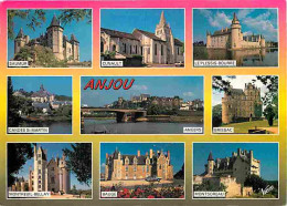 49 - Maine Et Loire - Anjou - Multivues - Chateaux - Flamme Postale De Saumur - CPM - Voir Scans Recto-Verso - Otros & Sin Clasificación