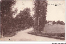 CAR-ABNP3-0302-18 - ST-PRIEST-LA-MARCHE - L'église - Saint-Amand-Montrond