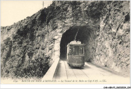 CAR-ABNP1-0053-06 - ROUTE DE NICE A MONACO - Le Tunnel De La Mala Au Cap D'ail - TRAIN - Schienenverkehr - Bahnhof