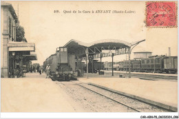 CAR-ABNP8-0733-43 - Quai De La Gare A ARVANT - Train - Brioude