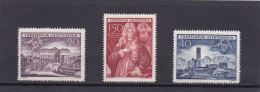 Liechtenstein 1949, Cat. Zumstein 228/30 ** (Yvert 243/45). 250e Anniversaire De L'achat Du Comté De Schellenberg. - Unused Stamps