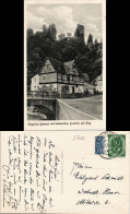 Ansichtskarte Höhr-Grenzhausen Burg Und Gasthaus Zur Burg 1954 - Hoehr-Grenzhausen