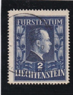 Liechtenstein 1951, Cat. Zumstein 248B. Prince François-Joseph II. - Usati