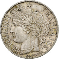 France, Franc, Cérès, 1881, Paris, Argent, SUP, Gadoury:465a - 1 Franc