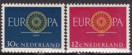 1960-Olanda (MNH=**) S.2v."Europa Cept"catalogo Unificato Euro 2 - Nuevos