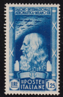 1935-Italia (MLH=*) L.1,25 Salone Aeronautico (367) - Nuevos