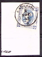 1863-(F=on Piece) GARESSIO C.2 Con Rosetta (8.11) Su Frammento Affrancato Litogr - Storia Postale
