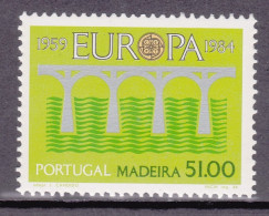 1984-Madera (MNH=**) S.1v."Europa CEPT" - Madeira