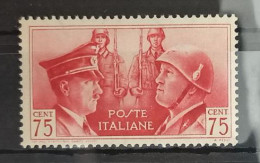 1941-Italia (MLH=*) 75c.Fratellanza D'armi - Mint/hinged