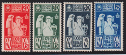 1934-Emissioni Generali (MNH=**) S.4 Valori Fiera Di Milano - General Issues