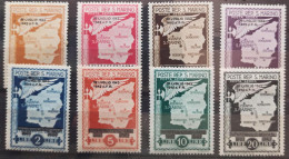 1943-San Marino (MLH=*) Serie 8 Valori - Nuevos