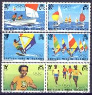 1984-Isole Vergini (MNH=**)s.6v."Summer Olympics" - Iles Vièrges Britanniques