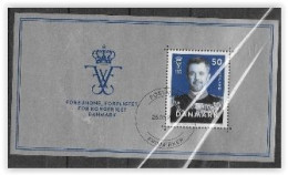 Danemark 2024 Bloc Oblitéré Roi Frédéric X - Blocks & Sheetlets