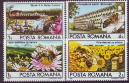 ROMANIA 4407-4410,unused - Honeybees