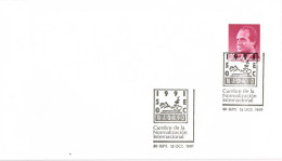 55680. Carta MADRID 1991. Cumbre Normalizacion Internacional . ISO- IEC - Lettres & Documents