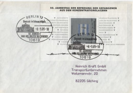 Germany Deutschland 1995 FDC 50. Jahrestag Der Ende Des Zweiten Weltkrieges, End Of The Second World War WWII, Berlin - 1991-2000