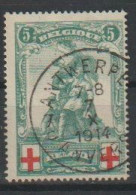 België OCB 126 (0) - 1914-1915 Rode Kruis