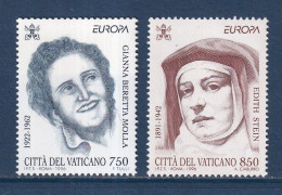 Vatican - YT N° 1036 Et 1037 ** - Neuf Sans Charnière - 1996 - Neufs