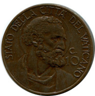 10 CENTESIMI 1937 VATICANO VATICAN Moneda Pius XI (1922-1939) #AH347.16.E.A - Vaticano (Ciudad Del)