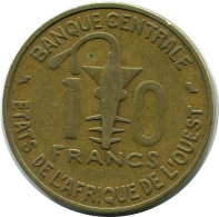 10 FRANCS CFA 1969 WESTERN AFRICAN STATES (BCEAO) Pièce #AR857.F.A - Andere - Afrika