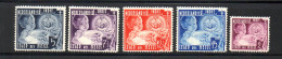 Netherlands Indies 1936 Set Children Heil-Army Stamps (Michel 234/38) MLH - Indie Olandesi