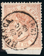 Huesca - Edi O 96 - 50 Milm.- Fragmento Mat Fech. Tp. II "Huesca" - Used Stamps