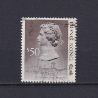 HONG KONG 1987, Sc #504, CV $32, QEII, Used - Oblitérés