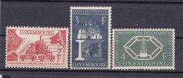 1956 Lussemburgo Luxembourg CECA Comunità Europea Carbone E Acciaio Serie Di 3 Valori (511/13) MNH** Coal And Steel - Unused Stamps