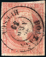 Huesca - Edi O 48 - 4 C.- Mat Fech. Tp. II "Boltaña" - Used Stamps