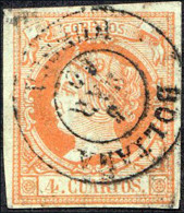 Huesca - Edi O 52 - 4 C.- Mat Fech. Tp. II "Boltaña" - Used Stamps