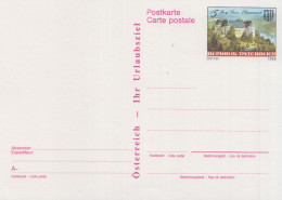 Österreich, Postkarte Mi.Nr. P 493 Burg Grein - Cartes Postales