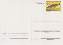 Österreich, Postkarte Mi.Nr. P 495 Huchen (Fisch) - Tarjetas