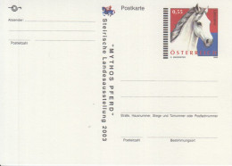Österreich, Postkarte Mi.Nr. P 559 Lipizzaner - Postcards