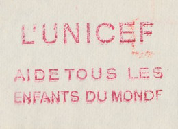 Meter Top Cut France 1959 UNICEF - Help All The Children Of The World - ONU